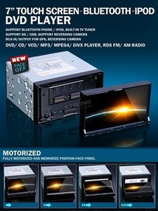 2DIN Xtrons  7, Touch screen dvd, bleutooth,
